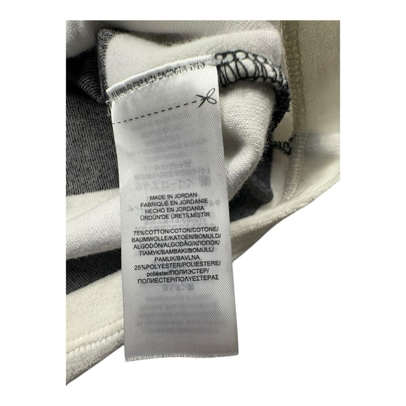 Lauren Ralph Lauren Black White Stripe Knit Dress 3/4 Sleeve Size Small NWT - Picture 4 of 8